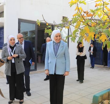  وزيرة التنمية الاجتماعية تزور مركز البنيات للتربية الخاصة وتطلع على الخدمات والبرامج المقدمة للأشخاص ذوي الإعاقة