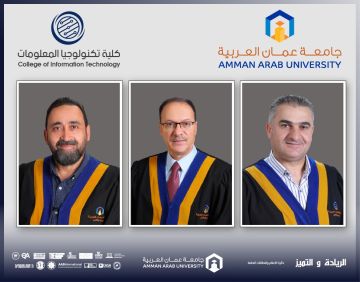 كلية تكنولوجيا المعلومات في عمان العربية تشارك في المؤتمر الثاني عشر للبحث العلمي في الأردن
