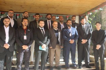 وفد شبابي يزور معهد عين الباشا - صور وفد شبابي يزور معهد عين الباشا - صور