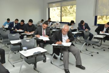 جامعة البترا تستضيف امتحان نقابة المحامين لأكثر من 500 متدرب جامعة البترا تستضيف امتحان نقابة المحامين لأكثر من 500 متدرب