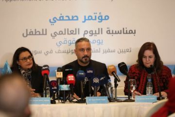 اليونيسف تعين قيس الشيخ نجيب سفيرا لها في سوريا