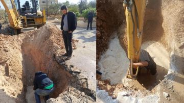 مياه اليرموك: فصل اشتراكين مخالفين على خطوط ناقلة في بني كنانة