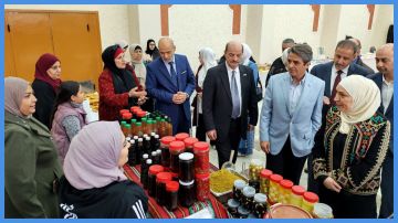 وزير الشباب يفتتح بازار خيري في إربد وزير الشباب يفتتح بازار خيري في إربد