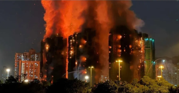 مأساة هونغ كونغ .. مصرع 55 في حريق أبراج سكنية