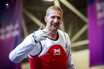 الشرباتي يحقق برونزية التايكواندو بدورة التضامن الإسلامي