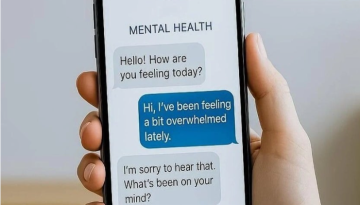 الرسائل النصية مع المعالج النفسي قد تساهم في علاج الاكتئاب الرسائل النصية مع المعالج النفسي قد تساهم في علاج الاكتئاب