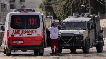 الهلال الاحمر الفلسطيني: إصابة 4 فلسطينيين في نابلس