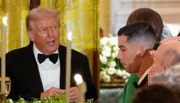 ترامب بتصريح ناري: ابني سيحترمني أكثر بسبب كريستيانو رونالدو