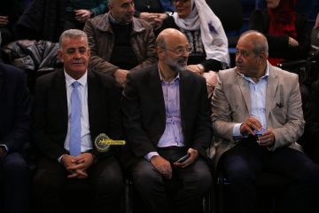 الرزاز يرعى عرض مسرحية النهر لن يفصلني عنك - صور