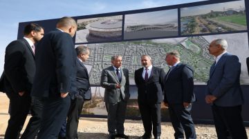 حسان يفتتح المرحلة الأولى من المدينة الجديدة