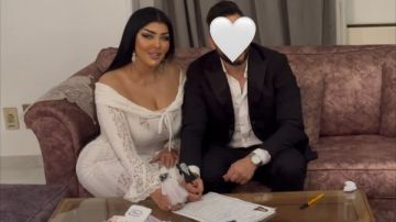 سلمى الشيمي تعلن عقد قرانها وتخفي وجه العريس صور