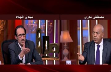 مصر.. مشادة كلامية على الهواء بين مجدي الجلاد ومصطفى بكري تشعل التلفزيون