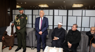 مندوبا عن الملك وولي العهد. العيسوي يعزي عشائر المجالي والزعبي والقاضي