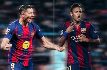 ليفاندوفسكي يتخطى رقما تاريخيا لنيمار مع برشلونة