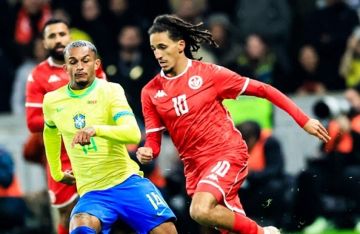 تونس تفاجئ البرازيل (فيديو)