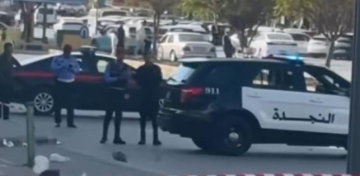 الأجهزة الأمنية تتعامل مع حقيبة فارغة بمجمع سفريات عمان في إربد الأجهزة الأمنية تتعامل مع حقيبة فارغة بمجمع سفريات عمان في إربد