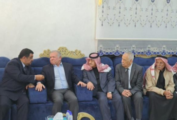 الملك يعزي بوفاة الشيخ جمال حديثة الخريشا (فيديو)