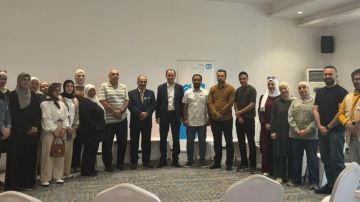 إطلاق المرحلة الثالثة من تدريب ميسري برنامج تيم أب في إربد إطلاق المرحلة الثالثة من تدريب ميسري برنامج تيم أب في إربد