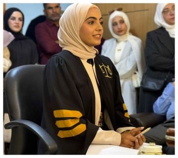 تهنئة لــــ المحامية رند أبوعكاز 