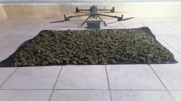 المنطقة العسكرية الجنوبية تحبط محاولة تهريب مواد مخدرة بوساطة طائرة مسيرة