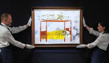 لوحة فريدا كاهلو تسجل رقما قياسيا بـ54.66 مليون دولار لوحة فريدا كاهلو تسجل رقما قياسيا بـ54.66 مليون دولار