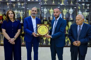 الفيصلي يلتقي وفد سلوان المقدسي لتعزيز التعاون الرياضي الفيصلي يلتقي وفد سلوان المقدسي لتعزيز التعاون الرياضي