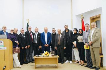 الوشاحي يشهر في اليرموك كتابه النجاح يطهى بشغف