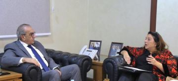 وزارة الأشغال وبرنامج الأمم المتحدة للمستوطنات البشرية يبحثان التعاون
