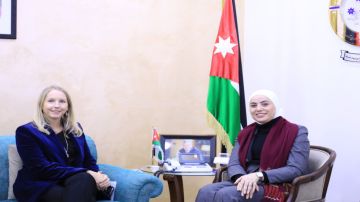 وزيرة التنمية تبحث والسفيرة الهولندية التعاون في المجالات الاجتماعية