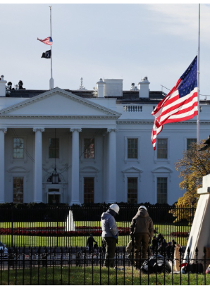 أميركا .. إطلاق النار على اثنين من الحرس الوطني قرب البيت الأبيض