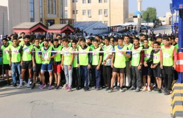 جامعة الزرقاء تنظم سباق اختراق الضاحية