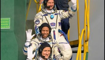 طاقم أمريكي روسي ينطلق بمهمة لمدة 8 أشهر بمحطة الفضاء الدولية
