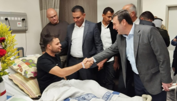 عزم النيابية تزور مصابي المداهمة الأمنية في الرمثا عزم النيابية تزور مصابي المداهمة الأمنية في الرمثا