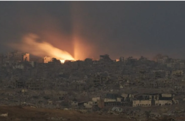 غارات إسرائيلية تستهدف المناطق الشرقية من مدينة غزة
