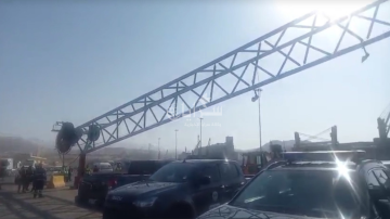 وفاة مواطن جراء سقوط رافعة داخل شركة العقبة لإدارة وتشغيل الموانئ - صورة