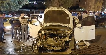 9 إصابات بتصادم مروع على طريق أرينبة الشرقية جنوب الأردن.. وحالة خطرة نقلت للنديم الحكومي 9 إصابات بتصادم مروع على طريق أرينبة الشرقية جنوب الأردن.. وحالة خطرة نقلت للنديم الحكومي