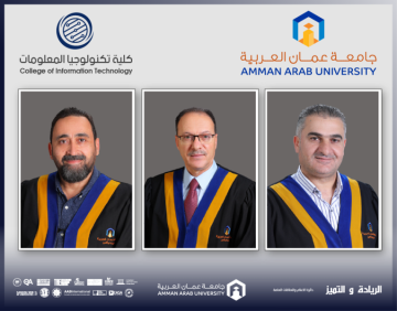 كلية تكنولوجيا المعلومات في عمان العربية تشارك في المؤتمر الثاني عشر للبحث العلمي في الأردن
