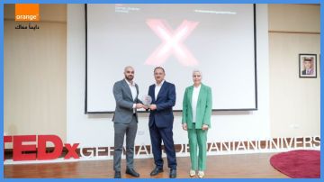 أورنج الأردن تمكن الشباب في مؤتمر TEDxGJU أورنج الأردن تمكن الشباب في مؤتمر TEDxGJU