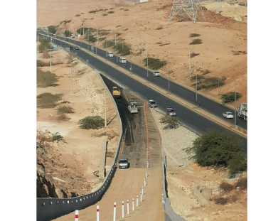 الأشغال تنهي مشروع مهارب النجاة على طريق العدسية البحر الميت لتعزيز السلامة المرورية