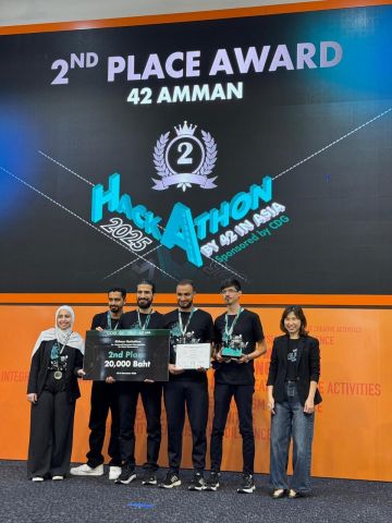 طلاب برنامج 42 عمان يحققون المركز الثاني في هاكاثون 42 آسيا طلاب برنامج 42 عمان يحققون المركز الثاني في هاكاثون 42 آسيا