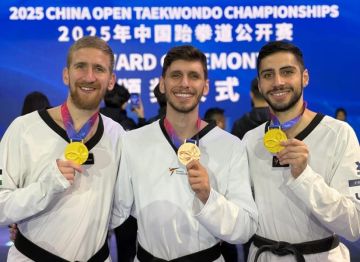 3 ميداليات لمنتخب التايكواندو في بطولة الصين