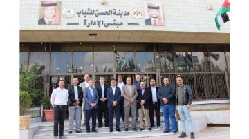 أمين عام الشباب يطلع على مشاريع مدينة الحسن للشباب بإربد أمين عام الشباب يطلع على مشاريع مدينة الحسن للشباب بإربد