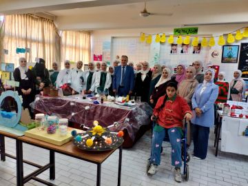 العبيدات يفتتح مشروع المدرسة التفاعلية في مرحلته الثانية في مدرسة دير أبي سعيد الثانوية للبنات