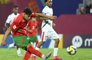المغرب يحطم رقم إسبانيا القياسي ويسجل أكبر فوز في تاريخ كأس العالم للناشئين (فيديو) المغرب يحطم رقم إسبانيا القياسي ويسجل أكبر فوز في تاريخ كأس العالم للناشئين (فيديو)