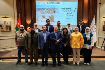 ورشة عمل في موقع قصير عمرة لمواجهة تأثيرات تغير المناخ بالتراث الرقمي