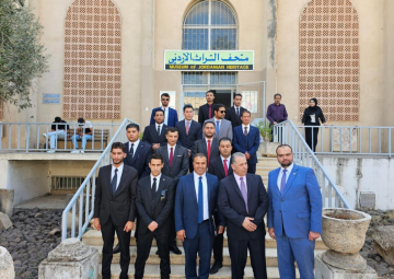 وفد من مدرسة الاستخبارات العسكرية يزور كلية الإعلام في جامعة اليرموك وفد من مدرسة الاستخبارات العسكرية يزور كلية الإعلام في جامعة اليرموك