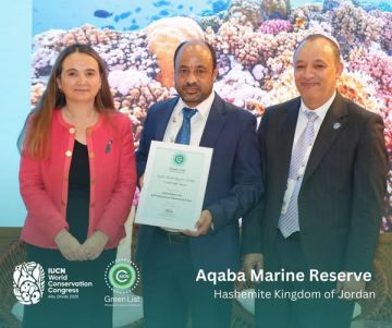 محمية العقبة البحرية تدخل القائمة الخضراء تقديرا لجهود الأردن في حماية البيئة محمية العقبة البحرية تدخل القائمة الخضراء تقديرا لجهود الأردن في حماية البيئة