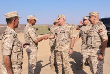 الحنيطي يتابع مجريات التمرين التعبوي صهيل العاديات 