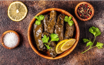 ورق عنب على الطريقة التركية