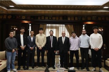 رئيس عمان الأهلية يكرم فريق الجامعة الفائز بالمركز الثاني محليا بمسابقة IEEE للأمن السيبراني والأول في فئة الويب المتقدم